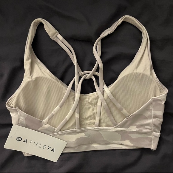 NWT Athleta Solace Printed Bra - Picture 4 of 6